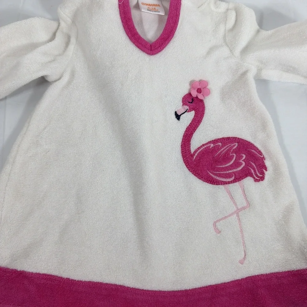 Gymboree Girls Terry Fabric Swim‎ Coverup Towel 6-12 Mo